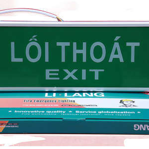 Đèn exit Lilang 1 mặt không chỉ hướng XF-BLZD-2LREI 3WA
