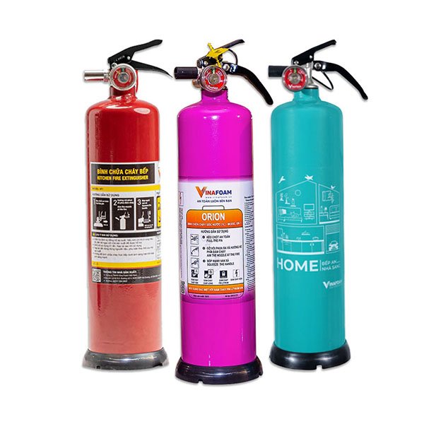 Bình chữa cháy mini Vinafoam Việt Nam V1-P, V1-F, OR-1
