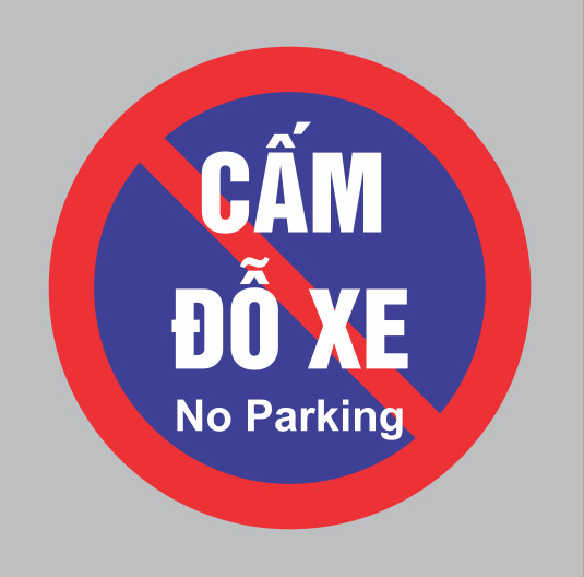 Biển báo bãi cấm đỗ xe