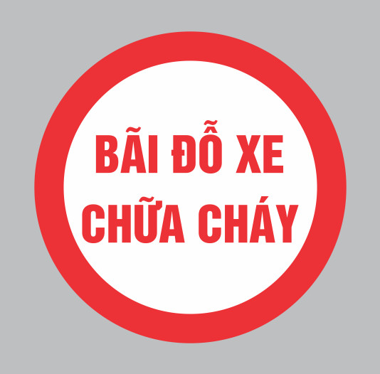 Biển báo bãi đỗ xe chữa cháy