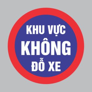 Biển báo khu vực không đỗ xe