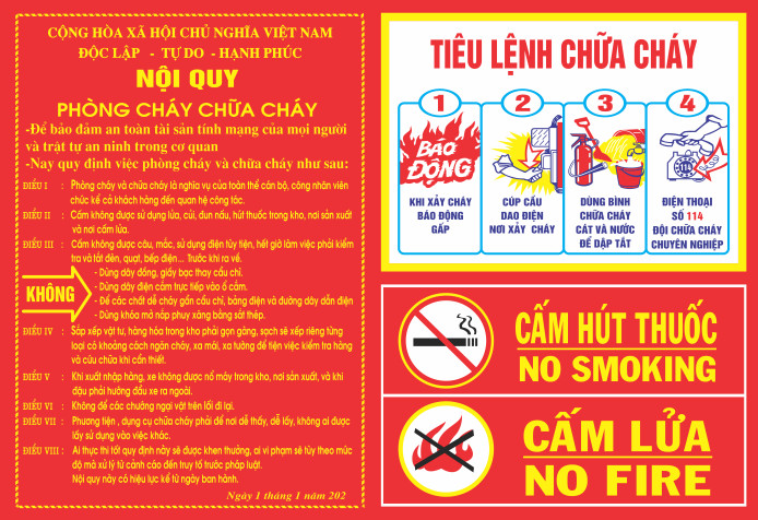 Nội quy gộp 4 tấm 680x470mm